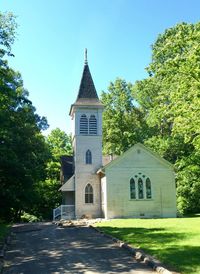 Church against sky