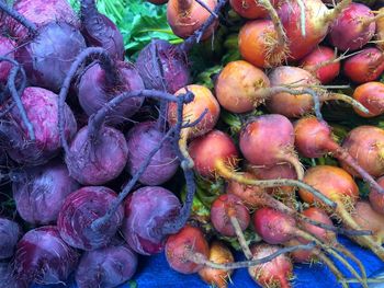 Full frame shot of fruits