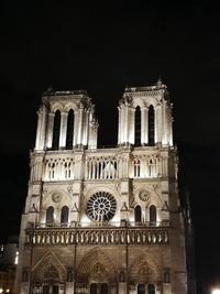 Low angle view of historical building