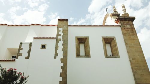 Low angle view of building against sky