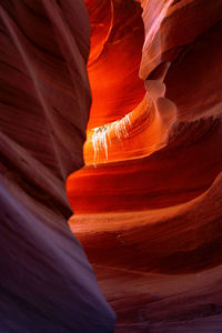 Rock formations at canyon