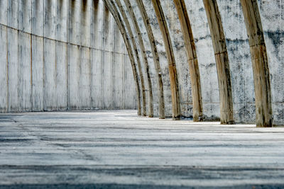 Close-up of wooden fence