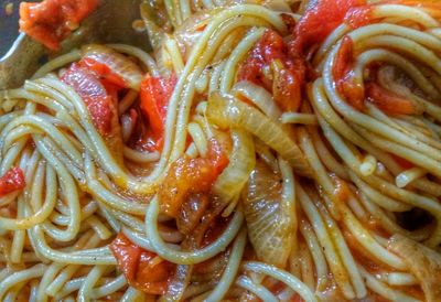 Full frame shot of noodles