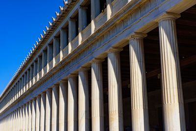 Low angle view of building against sky