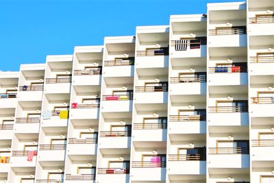 Low angle view of building hotel