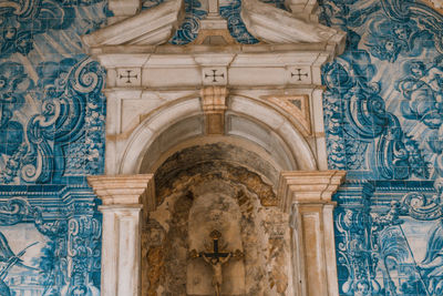 Interior of temple