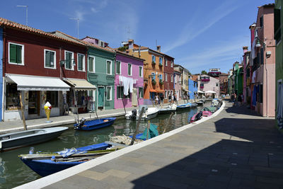 View of buildings in city