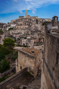 Buildings in matera