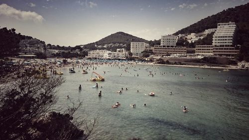 People on beach