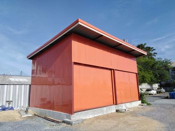 Exterior of building against sky