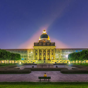 View of building at night