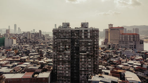Cityscape against sky
