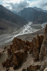 Confluence of pin and spiti at dankhar