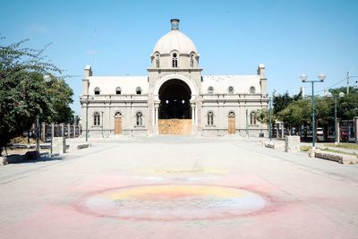 View of church against clear sky