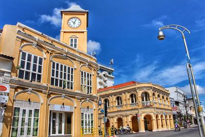 View of buildings in city