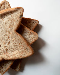 Close-up of bread on table