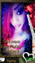 Close-up of woman dancing