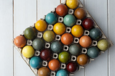 Directly above shot of fruits