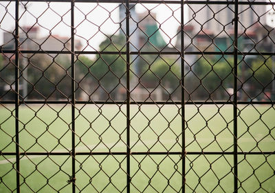 Full frame shot of chainlink fence