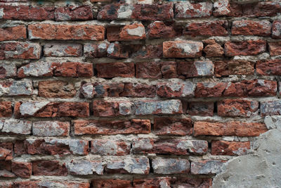 Full frame shot of stone wall