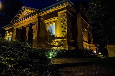 View of building at night