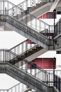 Stairways of an old building