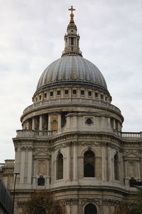 Low angle view of cathedral against sky