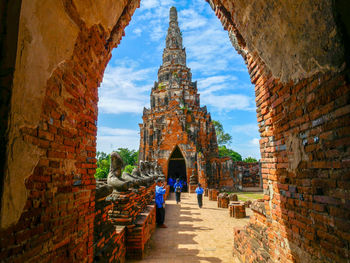 View of historical building against sky