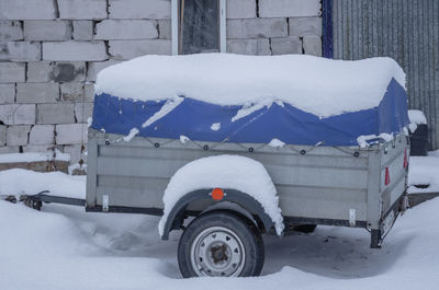 Car on snow