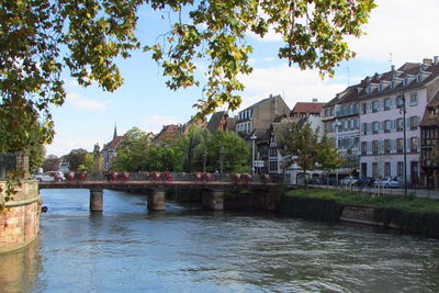 River with buildings in background