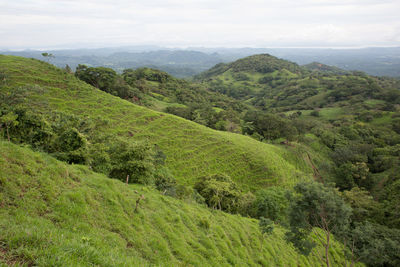 Scenic view of mountains