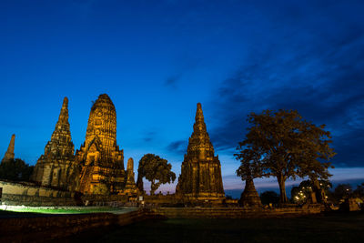 View of temple against sky