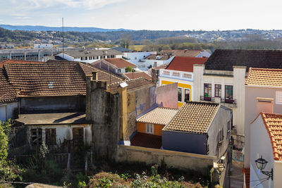 Houses in town