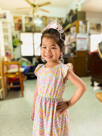 Portrait of a smiling girl