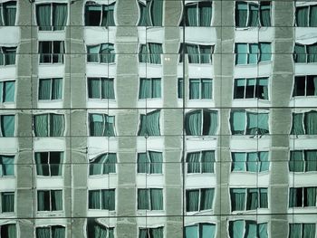 Full frame shot of residential building