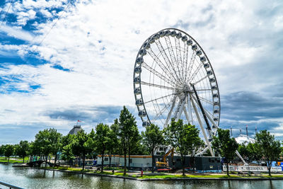 Ferris wheel against sky