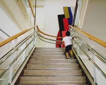 Low angle view of stairs