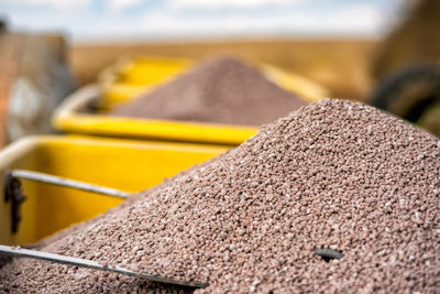 Close-up of bread for sale in market