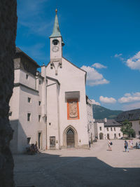 View of church