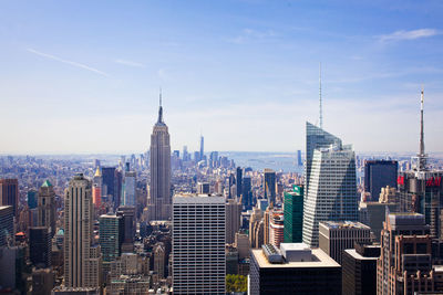 Cityscape against sky