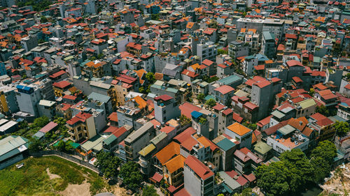 The iron roofing - a special feature of hanoi architecture that can only be seen from above