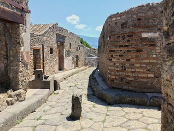 Street in pompeii
