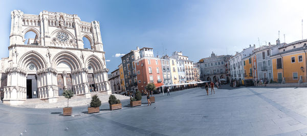 Panoramic view of buildings in city