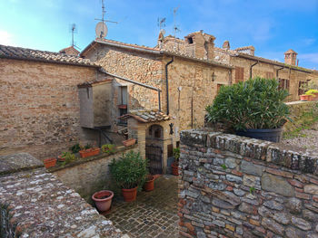 View of old building