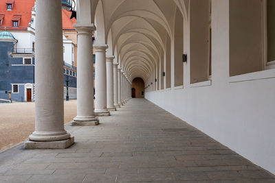 Corridor of building
