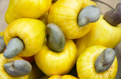 Full frame shot of fruits for sale at market stall