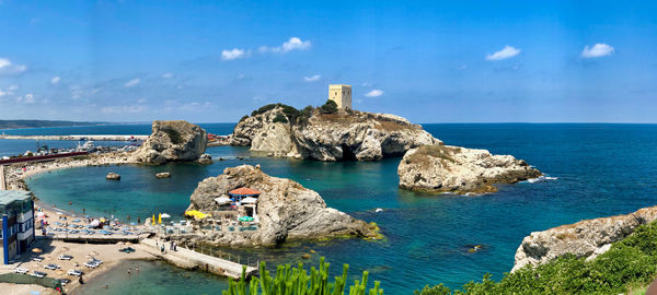 Sile castle, black sea region of istanbul