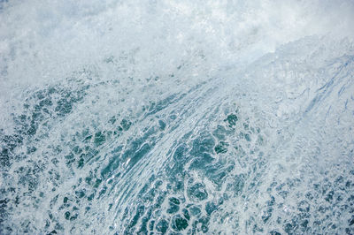 Close-up of flowing water