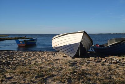 Botes by the shore