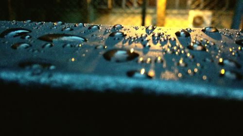 Close-up of water drops